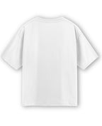 White Oversized T-shirt Back Design