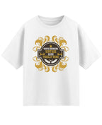 White Oversized T-shirt Front Design