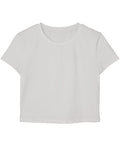 White Baby Tee Front Design