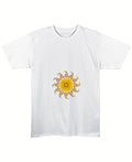 White Regular Fit T-shirt Front Design