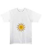 White Regular Fit T-shirt Front Design