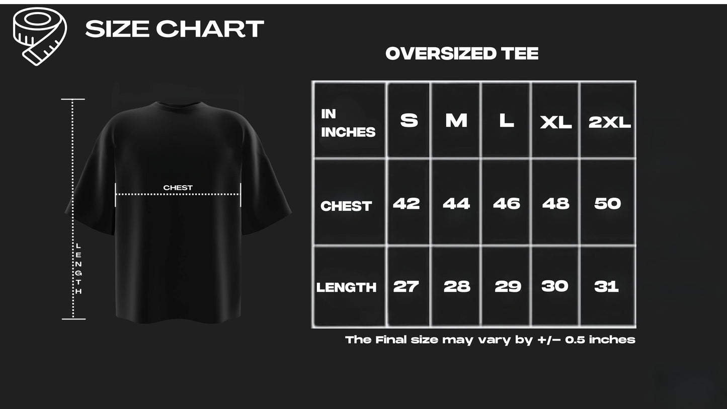 Coffee Oversized T-Shirt 240 GSM