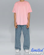 The Moto Club Baby Pink Oversized Tee